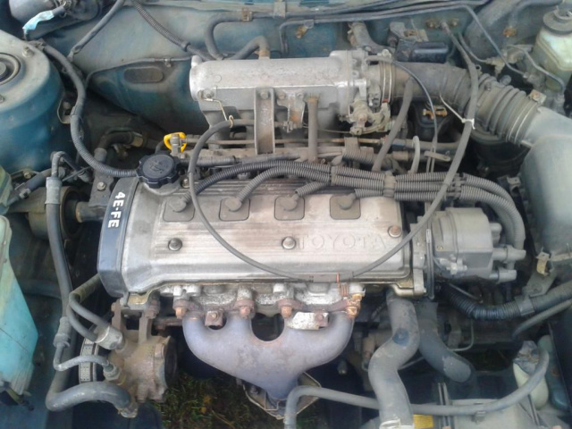Двигатель TOYOTA COROLLA 1, 3 4E-FE год 1996 NA машине!