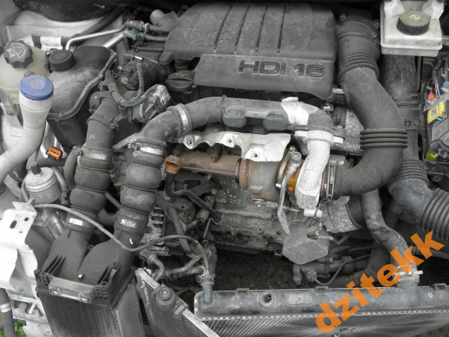 Двигатель 1, 6 HDI PEUGEOT PARTNER, BERLINGO 2009г.
