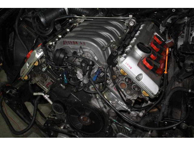 Двигатель AUDI A4 S4 4.2 V8 BBK 160TYSKM гарантия FV