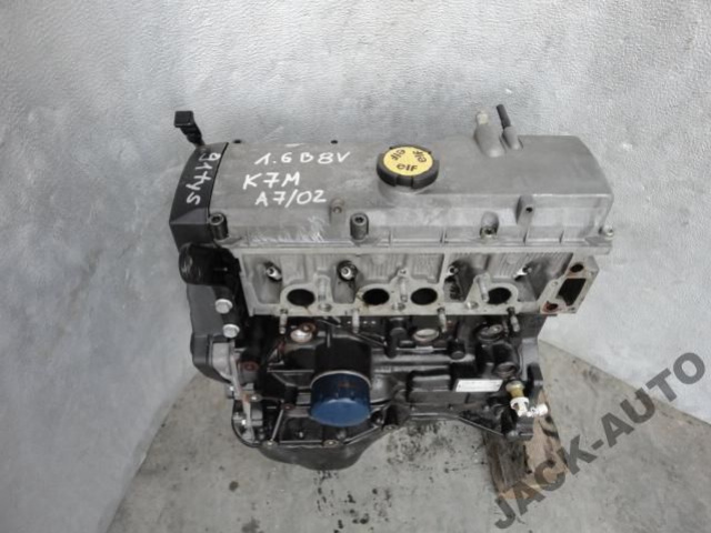 Двигатель RENAULT MEGANE SCENIC I 1.6 8V B K7M A7/02