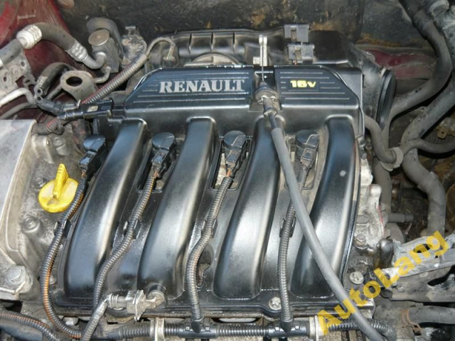 RENAULT SCENIC LAGUNA I ПОСЛЕ РЕСТАЙЛА двигатель 1.6 16V