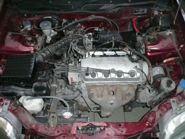 Двигатель HONDA CIVIC VI 1.4 16V 98г. D14A8