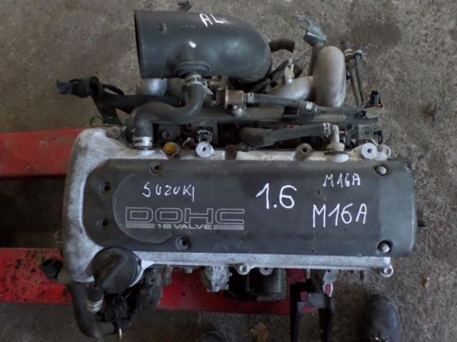 Двигатель бензин M16A SUZUKI SX4 FIAT SEDICI 1.6