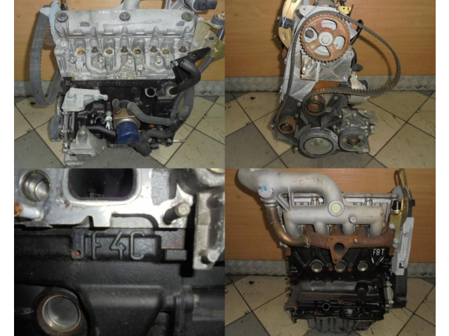 Двигатель F9Q790 Renault Kangoo 1.9DCi 102KM
