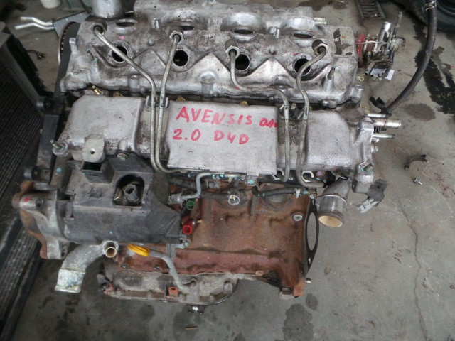 TOYOTA AVENSIS 01- 2.0 D4D двигатель 1CD