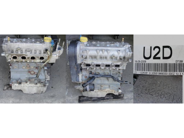 FIAT IDEA MUSA 05 R 1.4 16 V двигатель U2D