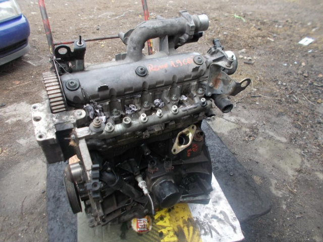 Двигатель RENAULT LAGUNA 2 F9K 1.9 CDI 120 KM