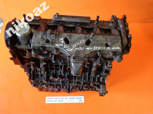 VOLVO S60 2.4 D5 03 163 л.с. D5244T двигатель