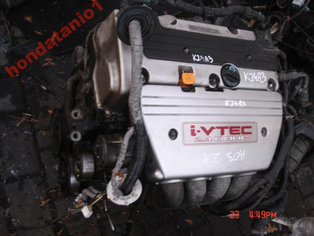Honda ACCORD 2003-07 двигатель 2.4 бензин K24A3 в сборе
