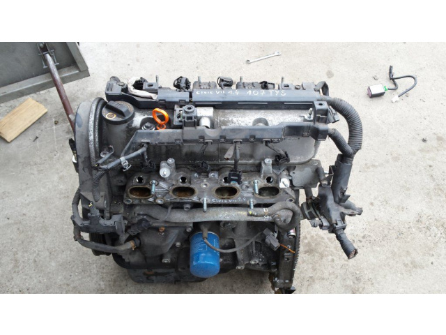 Двигатель HONDA CIVIC VII 1.4B 107 тыс KM D14Z6