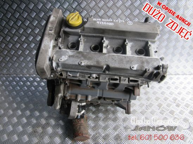 Двигатель Alfa Romeo GT 2.0 JTS 937A1000 pomiar !