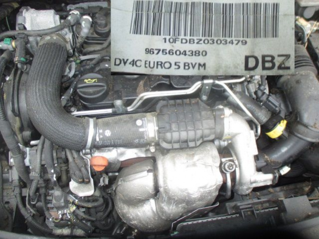 Двигатель PEUGEOT 208 1.4 E-HDI BHR DV4C в сборе