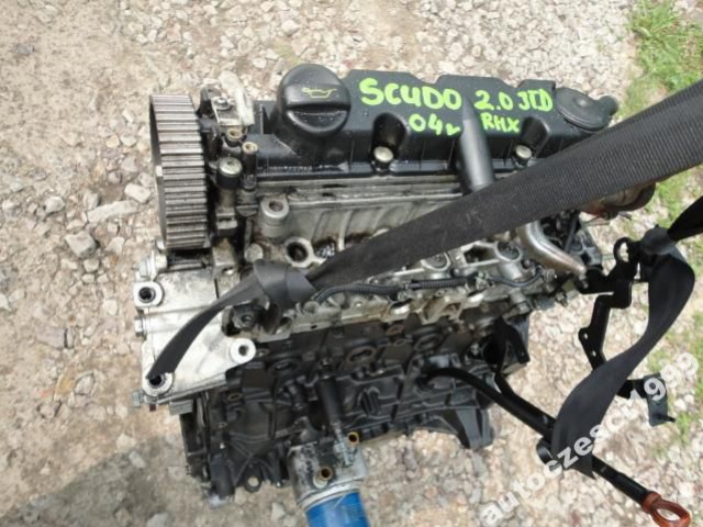 Двигатель FIAT SCUDO PEUGEOT CITROEN 2.0 HDI PAS RHX