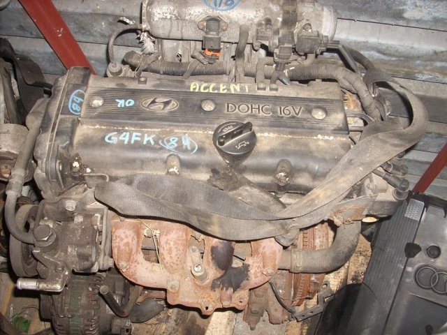 Двигатель без навесного оборудования Hyundai Accent 1.5 16V DOHC G4FK