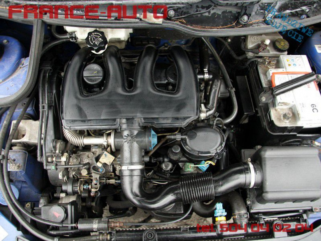 Голый двигатель WJZ 69KM PEUGEOT 306 EXPERT 1.9 D DW8