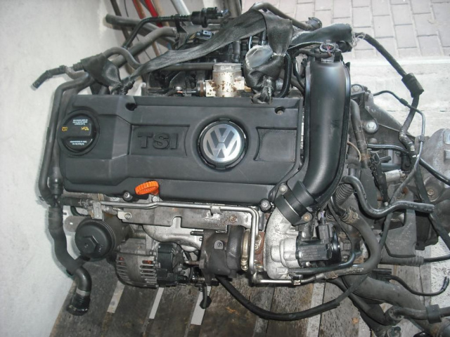 Двигатель CAX 1.4 TSI VW PASSAT B6 GOLF V в сборе