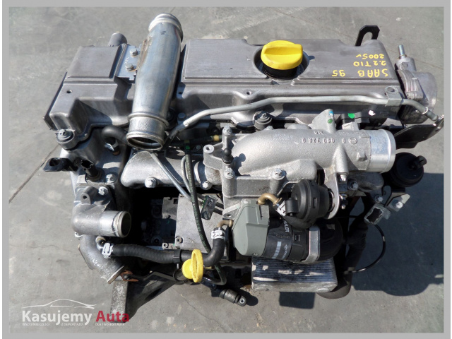 SAAB 93 95 9-5 двигатель + насос 2.2 TID VECTRA 100%