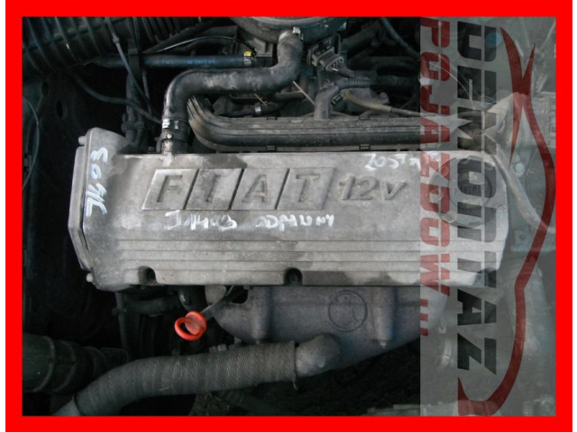 9735 двигатель FIAT BRAVA 182A3.000 1.4 12V FILM QQQ