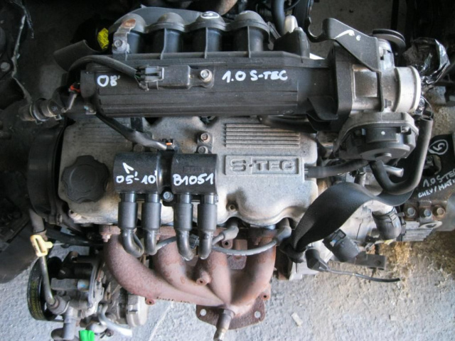 Двигатель CHEVROLET MATIZ 1.0 S-TEC B1051 05'-10'