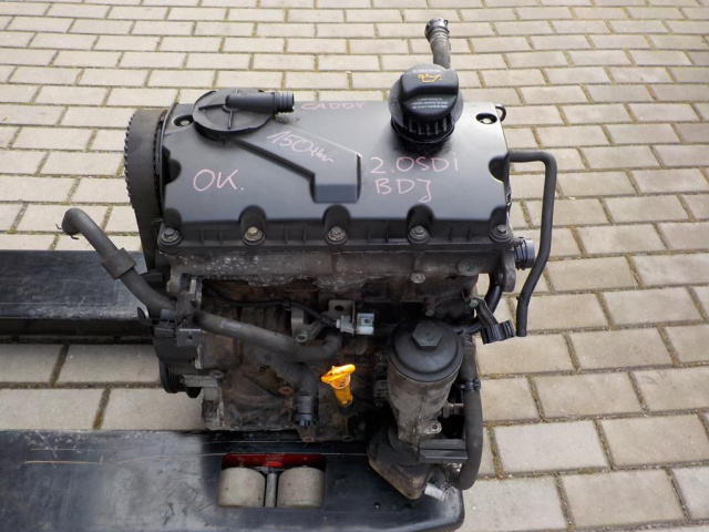 В отличном состоянии двигатель BDJ VW CADDY GOLF 2.0 SDI 150tkm