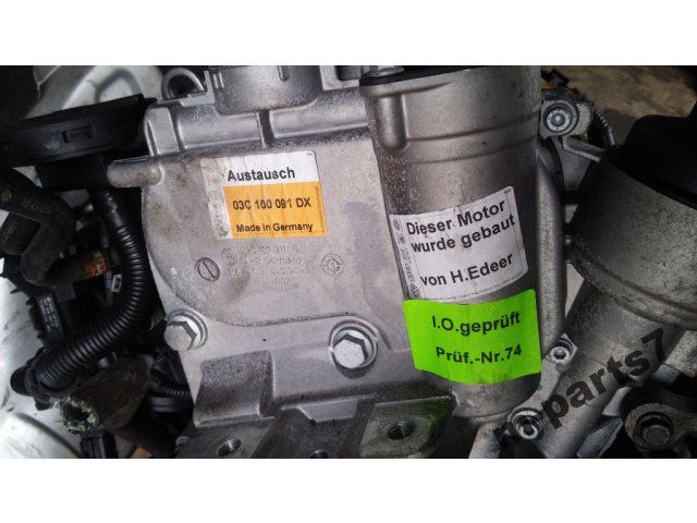 Двигатель в сборе 1, 4 1.4 FSI BKG SEAT LEON 2 ALTEA