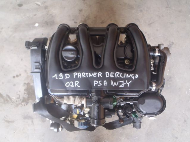 Двигатель 1, 9 D CITROEN BERLINGO PEUGEOT PARTNER WJY