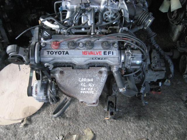 Двигатель Toyota Carina Avensis Corolla 1.6 16v 4AFE
