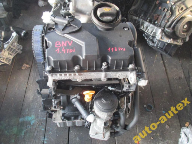 Двигатель BNV 1.4 TDI VW POLO 6Q SKODA FABIA I 113TYS