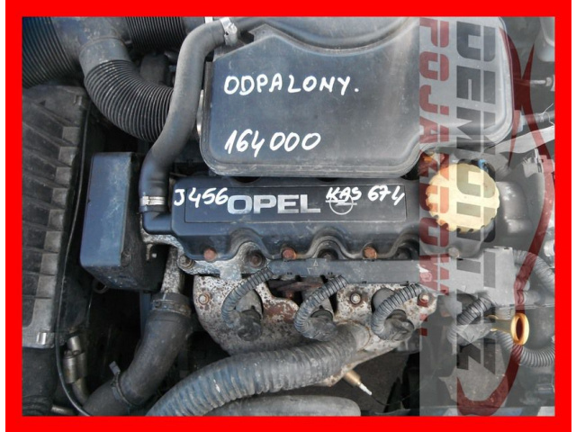 3093 двигатель OPEL ASTRA F X16SZR 1.6 8V FILM QQQ