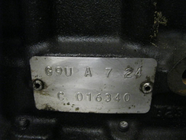 Двигатель Renault Master Opel Movano 2, 5dci G9UA724