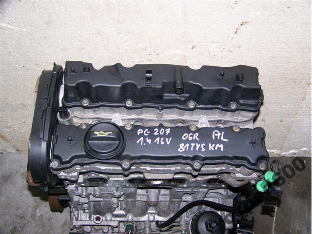 CITROEN C2 C3 C4 1.4 16V двигатель KFU 06г. 81 тыс KM