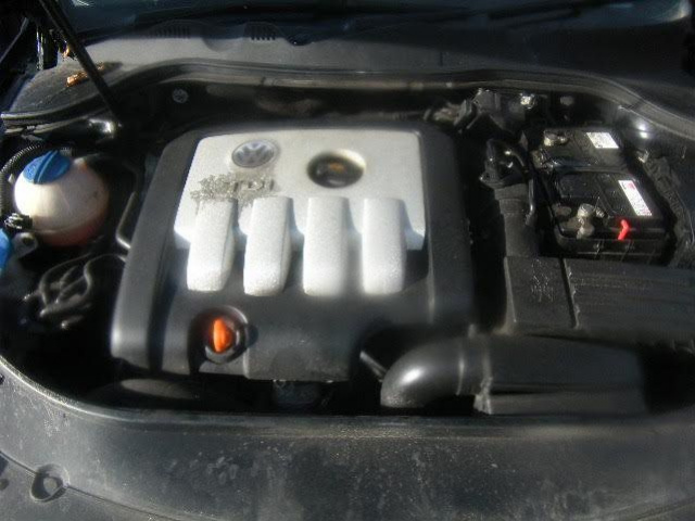 VW PASSAT B6 2, 0 TDI 140PS двигатель BKD голый без навесного оборудования