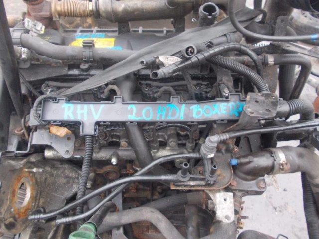 Двигатель RHV 2.0 HDI Peugeot Boxer I ПОСЛЕ РЕСТАЙЛА