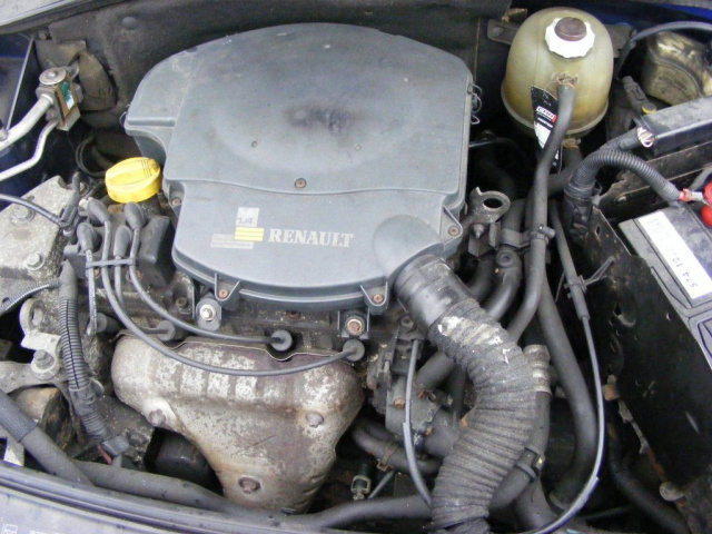Двигатель Renault Clio II 1.4 55KW 1999г.
