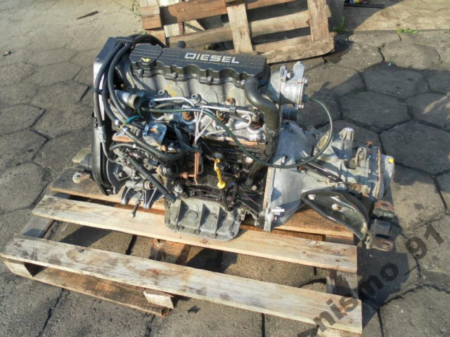 Двигатель OPEL ASTRA F G 1.7 TD X17DTL Отличное состояние !!!