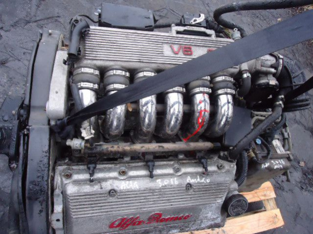 Двигатель в сборе Alfa Romeo 3.0 V6 166 156 00г.