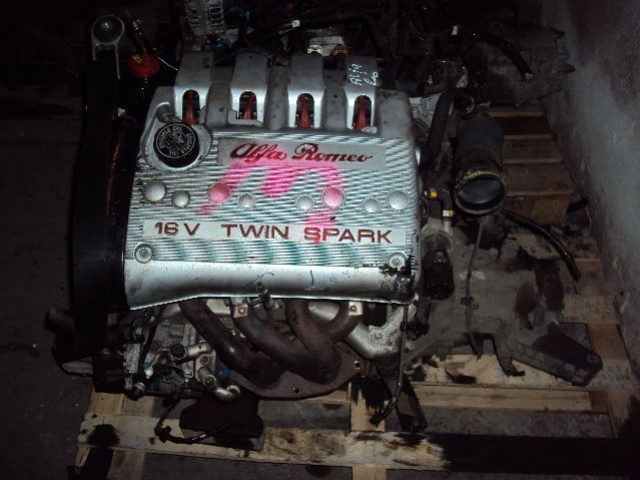 Двигатель в сборе Alfa Romeo 156 166 147 2.0 TS 00г.
