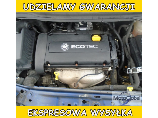 Двигатель OPEL ZAFIRA B 1.6 16V Z16XEP NISKI пробег