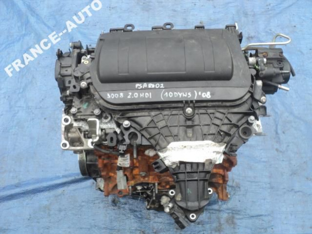 PEUGEOT 3008 2.0 HDI 163 KM двигатель RH02 10DYWS