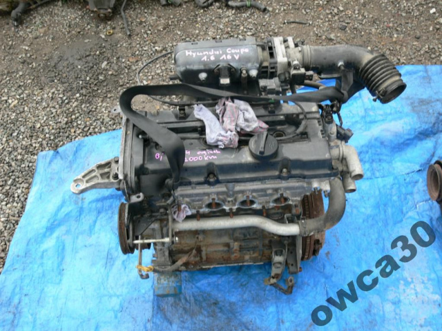 Двигатель Hyundai Coupe Tiburon 1.6 16V 04г. 12tys KM