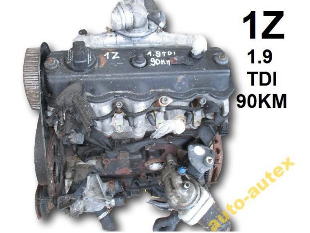 Двигатель 1Z 1.9 TDI 90 л.с. AUDI A4 B5 80 VW GOLF III