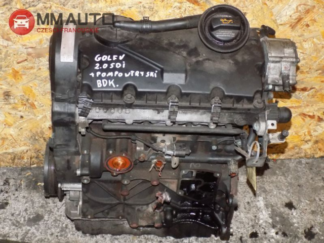 VW GOLF V 2.0 SDI двигатель BDK форсунки 133TYS