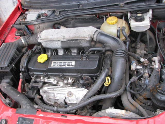 Opel Corsa B 1.5 TD двигатель в сборе ISUZU