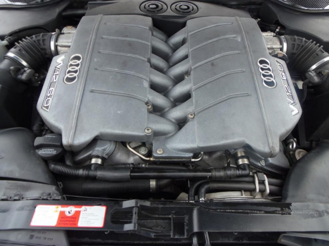 Двигатель AUDI A8 D2 6.0 W12 AZC Отличное состояние в сборе