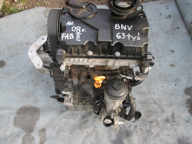 Двигатель BNV SKODA FABIA II ROOMSTER 1.4 TDI 2008г..