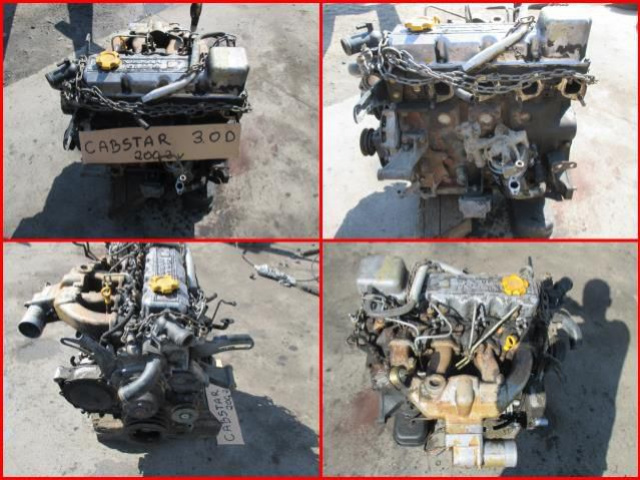Двигатель BD30 NISSAN CABSTAR 3.0 D голый без навесного оборудования