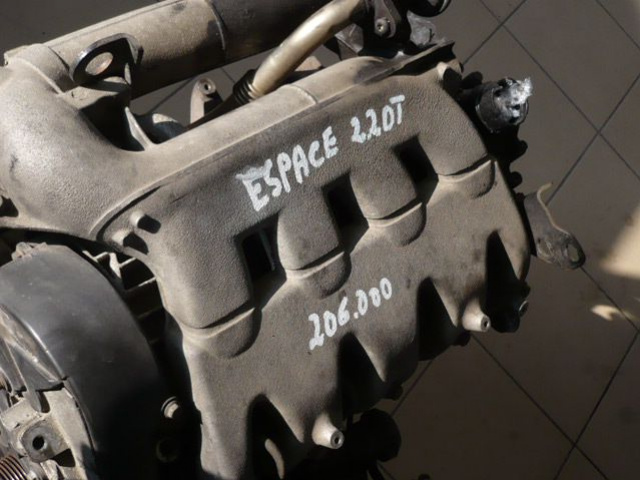 Двигатель RENAULT ESPACE III LAGUNA 2.2DT 98г.