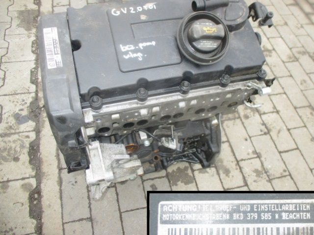Двигатель VW GOLF V AUDI A3 2.0 TDI 140 л.с. BKD