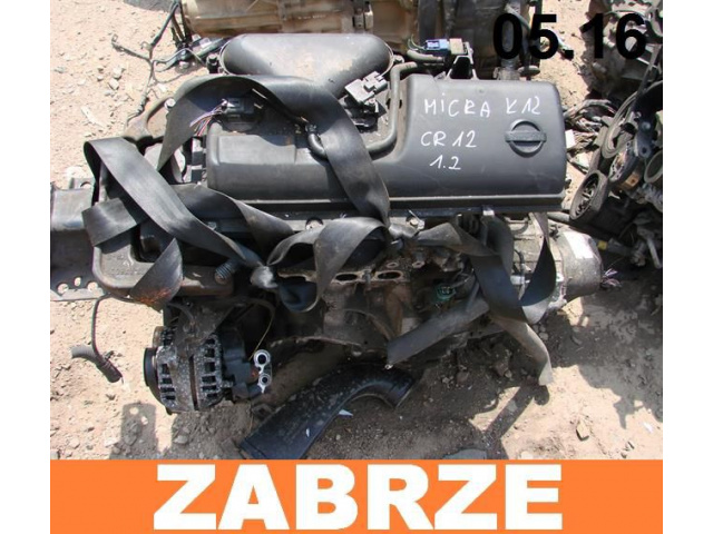 Двигатель CR12 NISSAN MICRA K12 1.2 16V