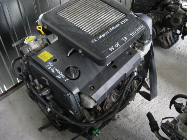 Двигатель KIA CARNIVAL SEDONA 2.9 TDI J3 в сборе